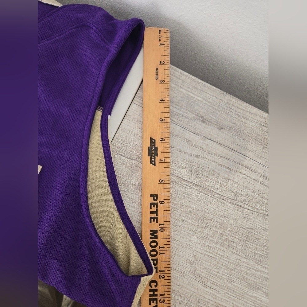 Nike Huskies #33 Basketball Jersey Sewn Purple Athletic Team Mens Large L NCAA - Picture 7 of 7